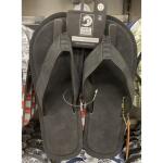 New Wave Mens Flip FLop Black Size 12