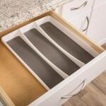 Real Solutions for Real LifeWhite Plastic Utility Drawer Organizer (RS-UTNSLORG-W)