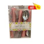 Set of 48 Plastic Cutlery Set