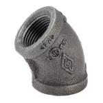 Southland 3/4" Black Elbow 45 Deg