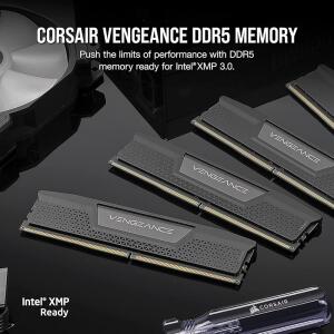 CORSAIR VENGEANCE DDR5 RAM 64GB (2x32GB) Desktop Computer Memory - Black