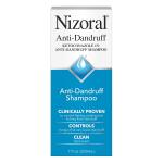 Nizoral Anti-Dandruff Shampoo: 1% Ketoconazole, fresh scent, 7 fl oz.