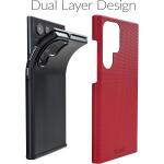 Crave Dual Guard for Samsung Galaxy S22 Ultra, S22 Ultra 5G - Red