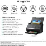 Epson FastFoto FF-680W Wireless High-Speed Photo and Document Scanning System - Black