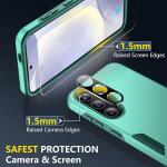 SPIDERCASE Heavy Duty Shockproof Phone Case for Galaxy S24 Plus 2024, Teal