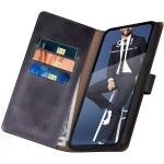 SUANPOT for Samsung Galaxy S22 with RFID Blocking Leather Wallet case - Black