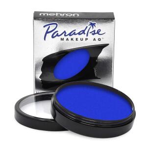 Mehron Makeup Paradise AQ (40 g, Lagoon Blue): Water-activated face and body paint for stage, screen, special FX, beauty, cosplay, and Halloween.