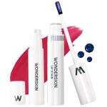 Wonderskin Wonder Blading Lip Stain Peel Off and Reveal Kit (First Kiss), Long Lasting, Waterproof Pink Lip Tint, Transfer Proof Natural Lip Stain Kit