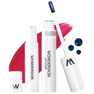 Wonderskin Wonder Blading Lip Stain Peel Off and Reveal Kit (First Kiss), Long Lasting, Waterproof Pink Lip Tint, Transfer Proof Natural Lip Stain Kit