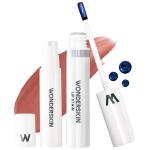 Wonderskin Wonder Blading Lip Stain Peel Off and Reveal Kit (Lovely), Long Lasting, Waterproof Nude Lip Tint, Transfer Proof Natural Lip Stain Kit