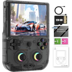 GiipGoop RG406V Handheld Game Console Black