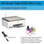 HP Smart-Tank 5000 Wireless All-in-One Ink-Tank Printer - White