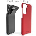 Crave Dual Guard for Galaxy S21, S21 5G Case 6.2 inch - Red