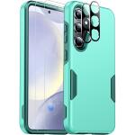 SPIDERCASE Heavy Duty Shockproof Phone Case for Galaxy S24 Plus 2024, Teal