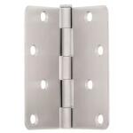 Everbilt Door Hinge 4 in. x 1/4 in. Radius Chrome Squeak-Free