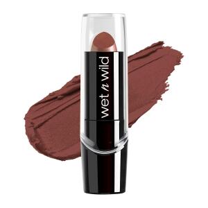 wet n wild Silk Finish Lipstick, Java, Hydrating Rich Buildable Lip Color, Formulated with Vitamins A,E, & Macadamia for Ultimate Hydration, Cruelty Free & Vegan