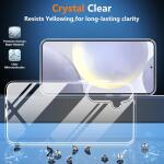 SPIDERCASE for Samsung Galaxy S24 Plus Case - Crystal Clear