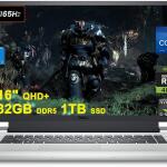 Dell G16 7630 Gaming Laptop 16 Inch QHD Plus 165Hz Intel 24 Core i9 13900HX 32GB DDR5 1TB SSD GeForce RTX 4070 8GB RGB Backlit Cherry MX Mechanical Keyboard Windows 11 Pro