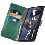 SUANPOT for Samsung Galaxy S22 with RFID Blocking Leather Wallet case - Sea Green