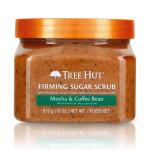 Tree Hut Ultra Hydrating and Exfoliating Sugar Scrub Mocha & Coffee Bean for Nourishing Essential Body Care 18 Ounce