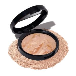 LAURA GELLER NEW YORK Award Winning Baked Balance n Brighten Color Correcting Powder Foundation, Demi Matte Natural Finish, Fair, Buildable Light to Medium Coverage