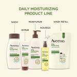 Aveeno Daily Moisturizer, 18 fl. oz, Pack of 1, Body Lotion, For Dry Skin, Prebiotic Oat Fragrance Free