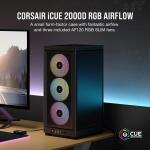 Corsair iCUE 2000D RGB Airflow Mini-ITX PC Case