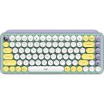 Logitech POP Mechanical Wireless Keyboard with Customizable Emoji Keys - Daydream 