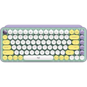 Logitech POP Mechanical Wireless Keyboard with Customizable Emoji Keys - Daydream