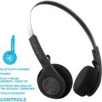 JLab Rewind Wireless Retro Headphones - Black