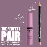 NYX PROFESSIONAL MAKEUP Butter Gloss, Marshmallow (Muted Lilac), Non Sticky Lip Gloss