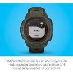 Garmin Instinct Rugged Outdoor Smartwatch - Moss Green