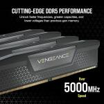 CORSAIR VENGEANCE DDR5 RAM 64GB (2x32GB) Desktop Computer Memory - Black