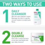 CeraVe Foaming Cleanser Daily Wash for Oily Skin 16 oz Fragrance Free Hyaluronic Acid Ceramides Niacinamide