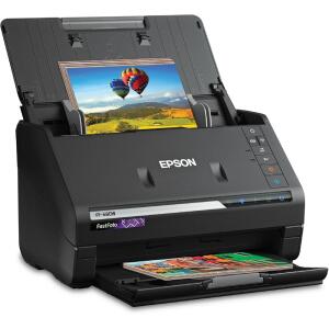 Epson FastFoto FF-680W Wireless High-Speed Photo and Document Scanning System - Black