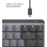 Logitech MX Mechanical Mini for Mac Wireless Illuminated Keyboard- Space Grey