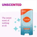 Lume Whole Body Deodorant, Unscented, 2.6 Ounce (Pack of 2), Smooth Solid Stick, 72 Hour Odor Control, Aluminum Free, Baking Soda Free and Skin Safe