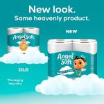 Angel Soft Toilet Paper, Soft and Strong Toilet ,Tissue 8 Mega Rolls = 32 Regular Rolls