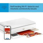 HP Envy 6155e Wireless All-in-One Color Inkjet Printer - White