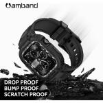 amBand Bands Case Compatible with Apple Watch Series 10 46mm for Men