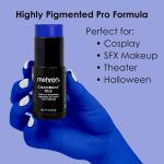 Mehron Makeup CreamBlend Stick (21 g) (Blue), Face Paint, Body Paint, & Foundation Cream Makeup, Body Paint Stick Perfect for Halloween Makeup .75 oz