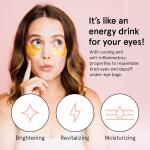 Grace & Stella Under Eye Masks (Gold, 24 Pairs) - Vegan, cruelty-free gel patches to reduce dark circles, puffiness, and wrinkles. Perfect gift for women!