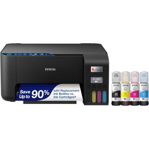 Epson EcoTank ET-2400 Wireless Color All-in-One Cartridge-Free Supertank Printer