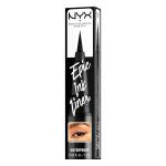 NYX PROFESSIONAL MAKEUP Epic Ink Liner, Waterproof Liquid Eyeliner, Vegan Formula, Black (Pack Of 2)