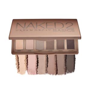 Urban Decay Naked 2 Basics Eyeshadow Palette: Vegan and cruelty-free, this travel-friendly palette features 6 velvety matte taupe and brown shades for natural to smoky eye looks.