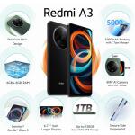 Xiaomi Redmi A3 4G 64GB + 3GB Unlocked (Tmobile Tello & Global) Star Blue