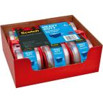 Scotch Heavy Duty Shipping Packing Tape 6 Rolls with Dispensers