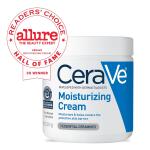 CeraVe Moisturizing Cream, 19 Ounce, Body and Face Moisturizer for Dry Skin, Body Cream with Hyaluronic Acid and Ceramides, Daily Moisturizer, Oil Free, Fragrance Free, Non Comedogenic