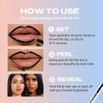 Sacheu Lip Liner Stay N, For All Skin Types, Deep Bundle, Peel Off Lip Liner Tattoo, Peel Off Lip Stain, Long Lasting Lip Stain Peel Off, Infused with Hyaluronic Acid & Vitamin E