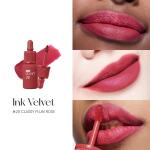 Peripera Ink the Velvet Lip Tint, (020 CLASSY PLUM ROSE), High Pigment Color, Longwear, Weightless, Not Animal Tested, Gluten Free, Paraben Free